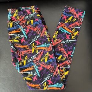 Lularoe Plane Leggings Lot